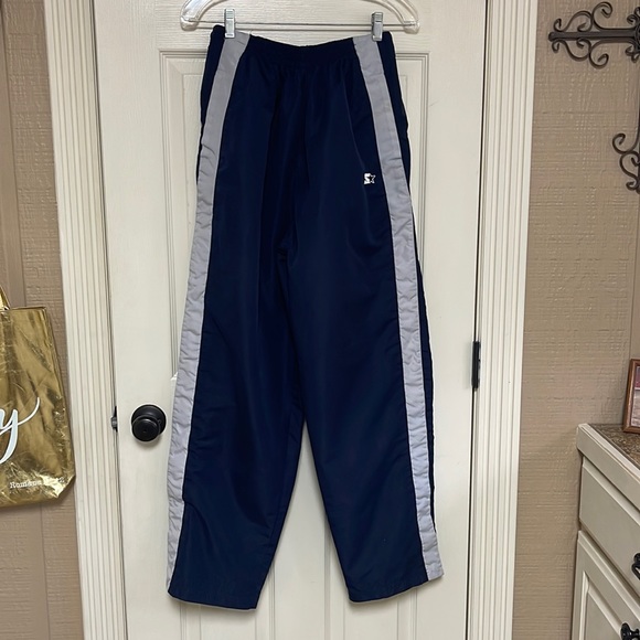 STARTER Other - Vintage Starter Full-Snap
Breakaway Tear Away pants. Size medium. Navy and gray